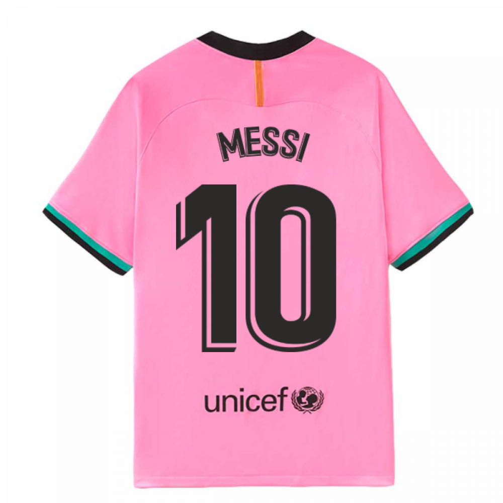 2020-2021 Barcelona Vapor Match Third Nike Shirt (Messi 10)