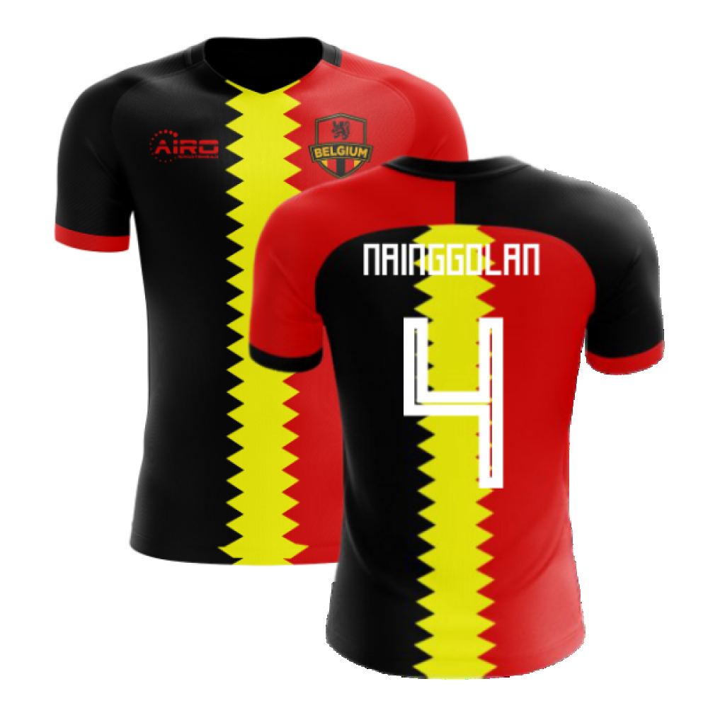 2023-2024 belgium flag concept football shirt (nainggolan 4)