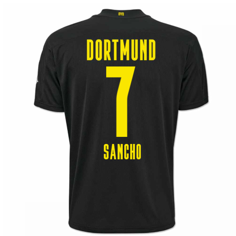 Click to view product details and reviews for 2020 2021 Borussia Dortmund Away Shirt Kids Sancho 7.