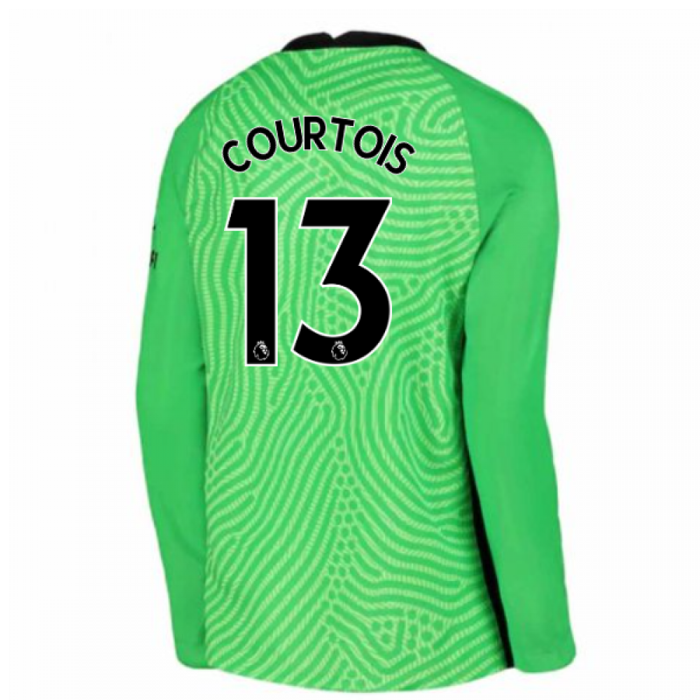 Click to view product details and reviews for 2020 2021 Chelsea Home Nike Goalkeeper Shirt Green Kids Courtois 13.