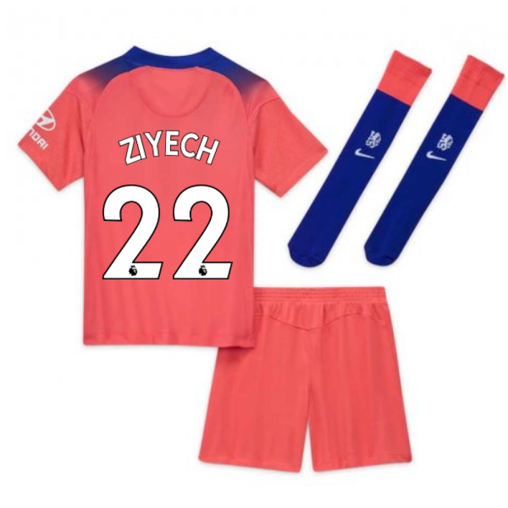 Click to view product details and reviews for 2020 2021 Chelsea Third Nike Little Boys Mini Kit Ziyech 22.
