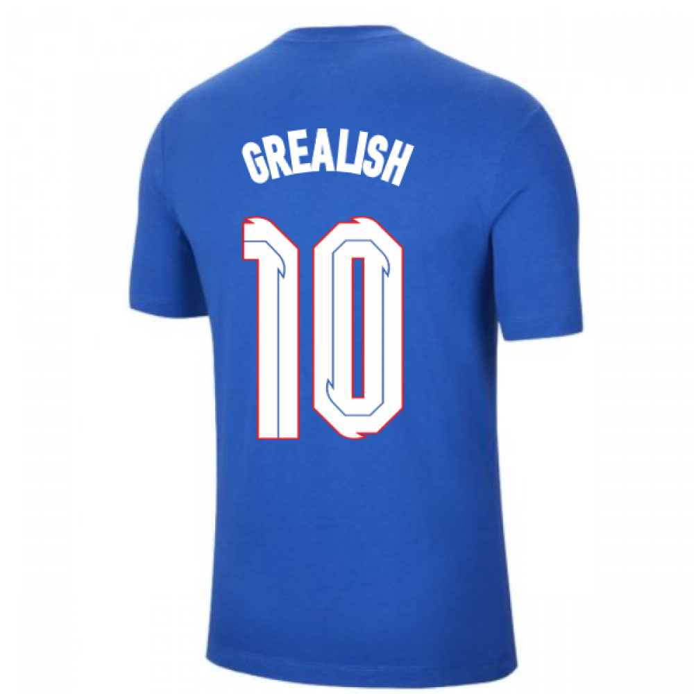 Click to view product details and reviews for 2020 2021 England Evergreen Crest Tee Sport Royal Grealish 10.