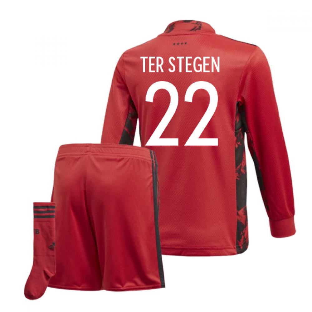 Click to view product details and reviews for 2020 2021 Germany Home Adidas Goalkeeper Mini Kit Ter Stegen 22.