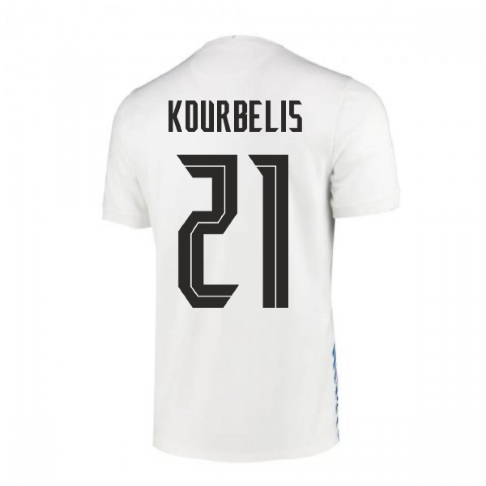 Click to view product details and reviews for 2020 2021 Greece Home Nike Football Shirt Kourbelis 21.