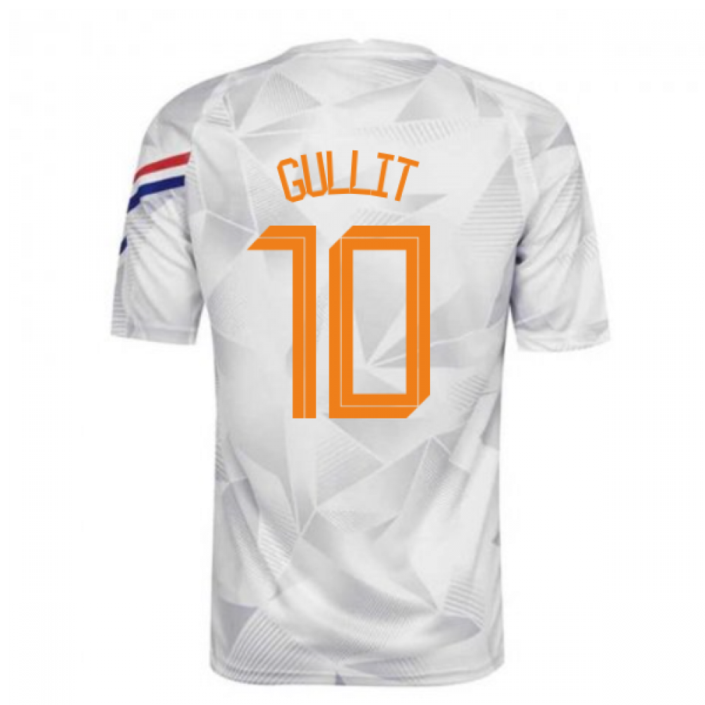 Click to view product details and reviews for 2020 2021 Holland Nike Pre Match Training Shirt White Gullit 10.