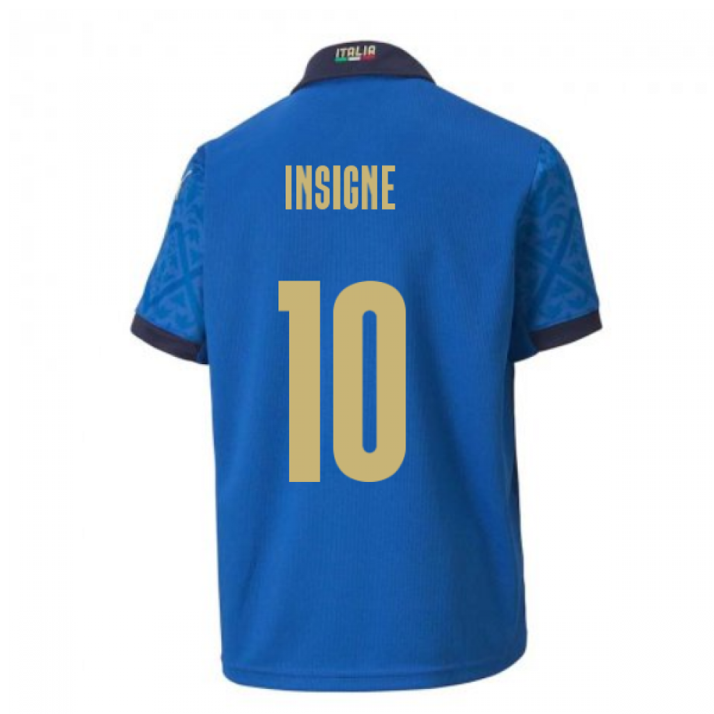 Click to view product details and reviews for 2020 2021 Italy Home Puma Football Shirt Kids Insigne 10.