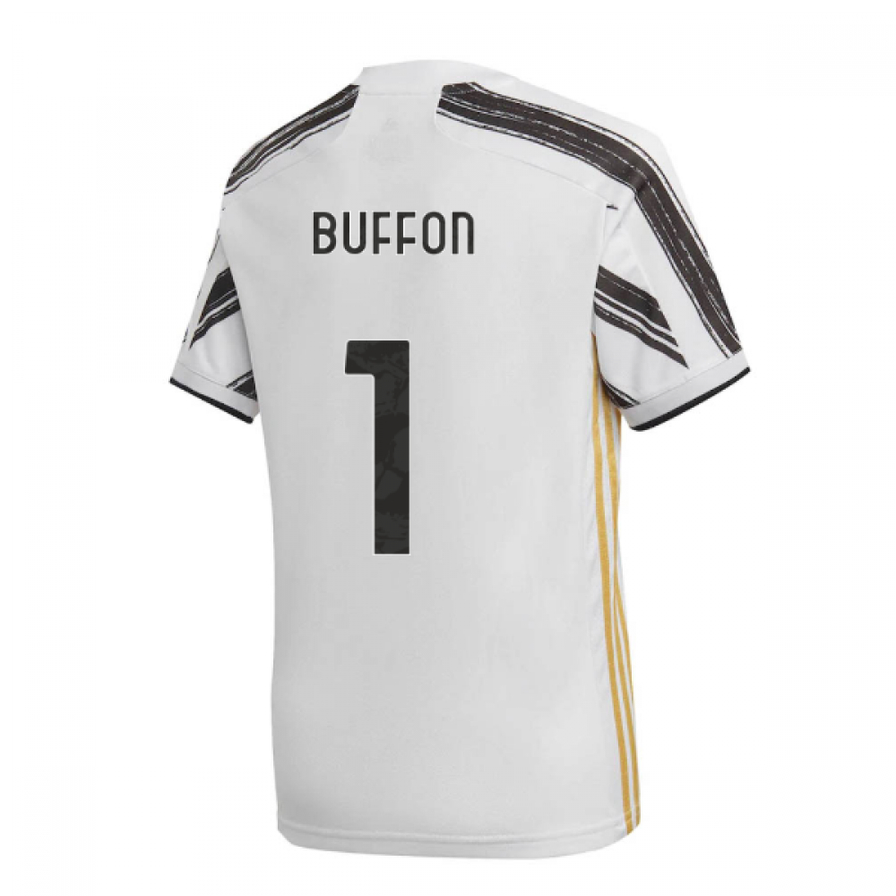 '20-'21 Juventus Adidas Home Football Shirt (Buffon 1) Polyester Gianlugi Buffon Men's White Xxl