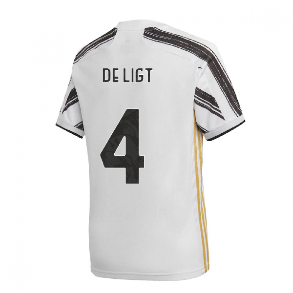 Click to view product details and reviews for 2020 2021 Juventus Adidas Home Shirt Kids De Ligt 4.