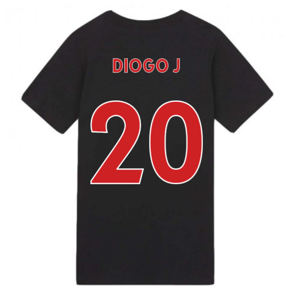 Click to view product details and reviews for 2020 2021 Liverpool Evergreen Crest Tee Black Diogo J 20.