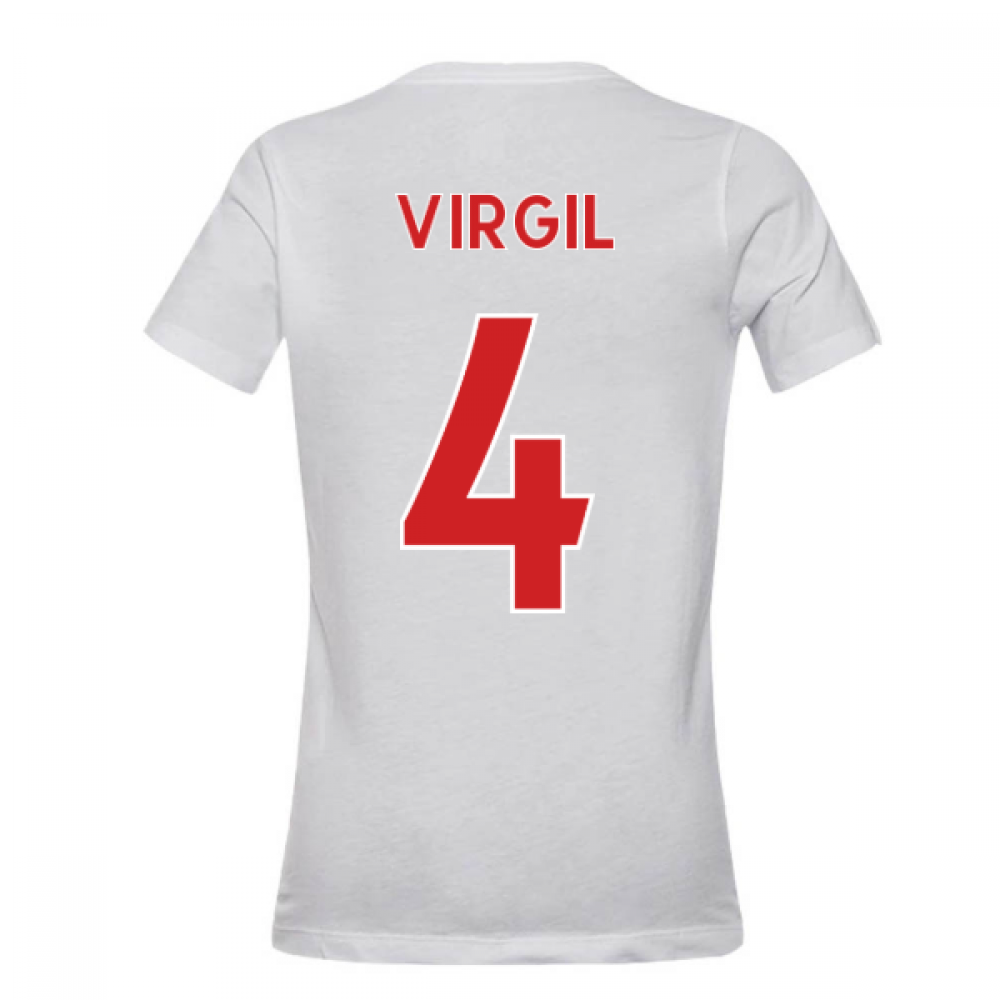 Click to view product details and reviews for 2020 2021 Liverpool Evergreen Crest Tee White Virgil 4.
