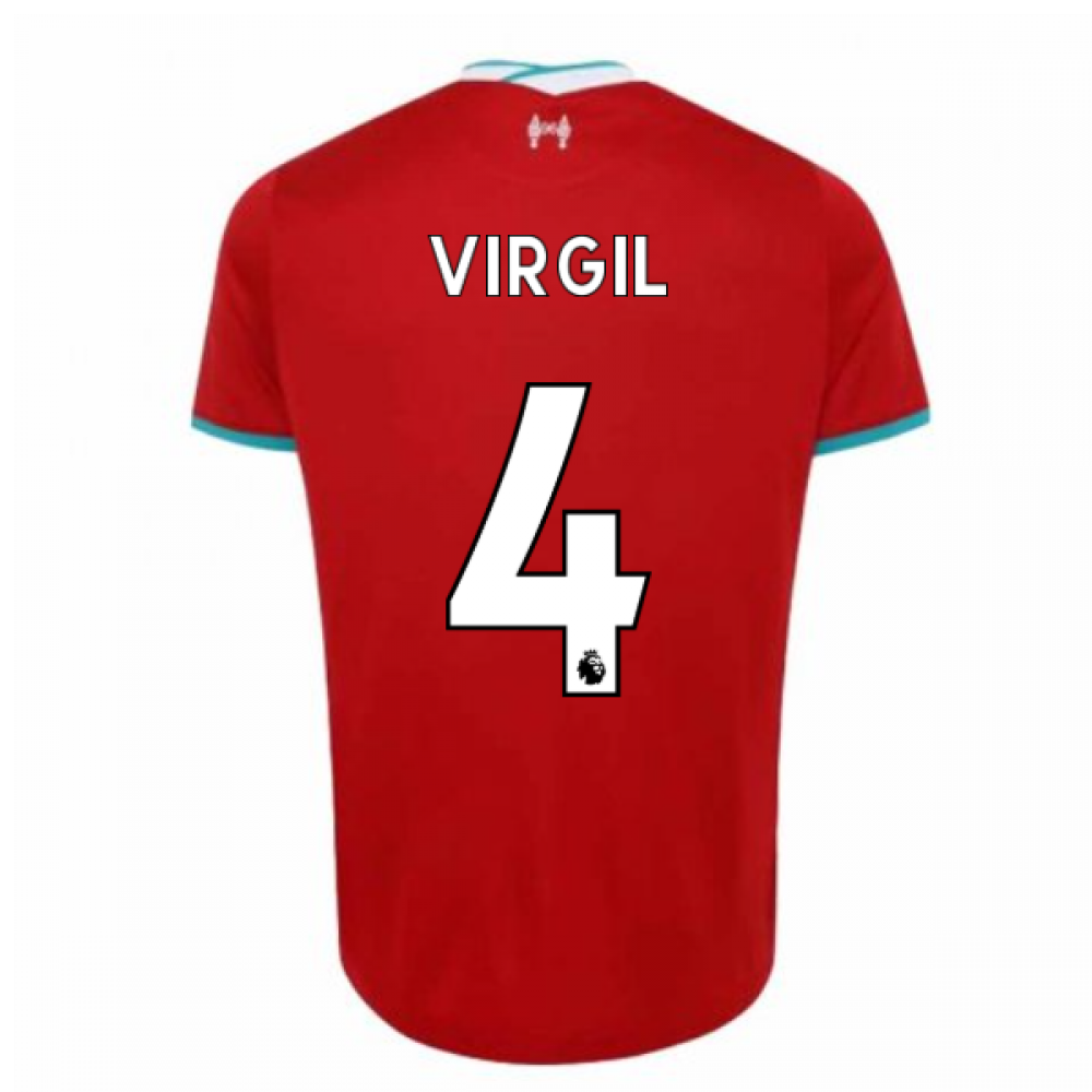 Click to view product details and reviews for 2020 2021 Liverpool Home Shirt Virgil 4.
