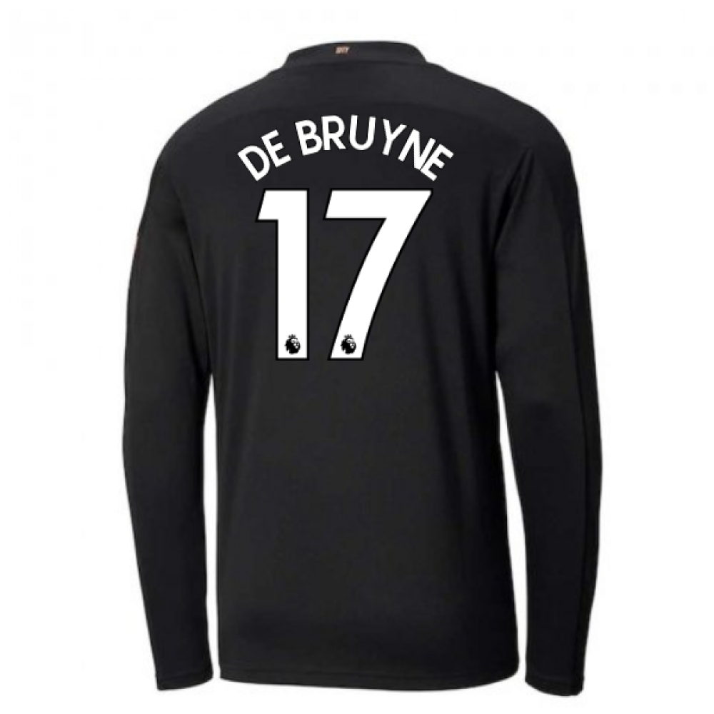 Click to view product details and reviews for 2020 2021 Manchester City Puma Away Long Sleeve Shirt Kids De Bruyne 17.