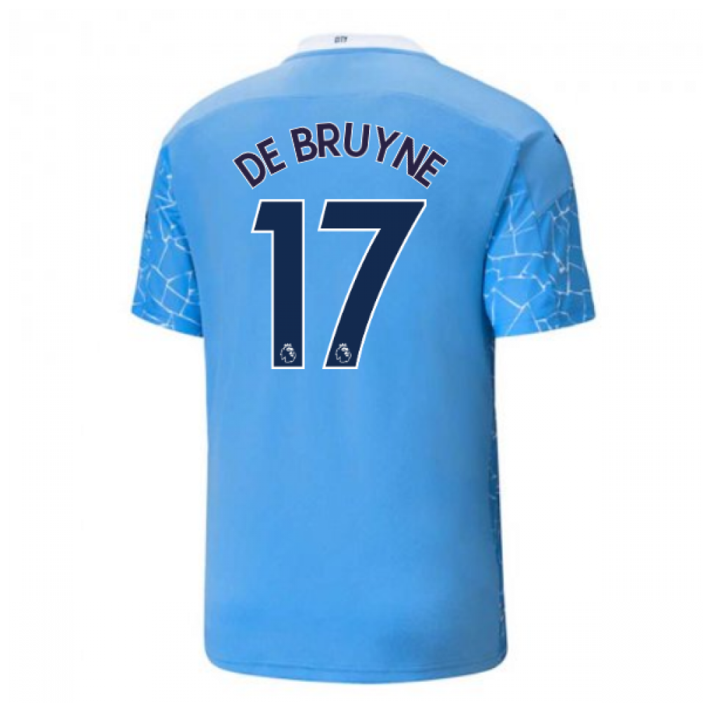 Click to view product details and reviews for 2020 2021 Manchester City Puma Home Football Shirt De Bruyne 17.