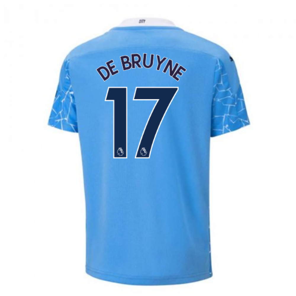 Click to view product details and reviews for 2020 2021 Manchester City Puma Home Football Shirt Kids De Bruyne 17.