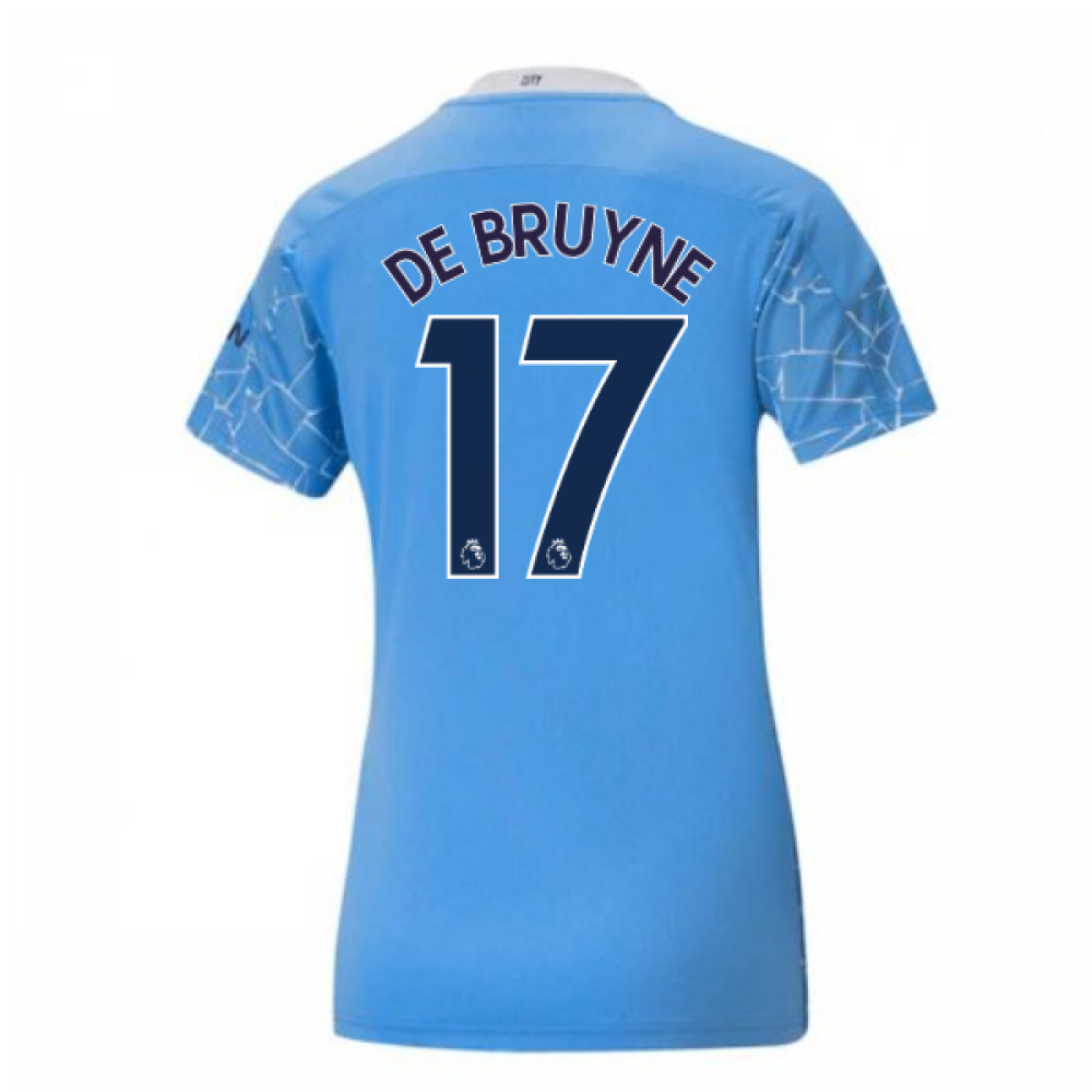 Click to view product details and reviews for 2020 2021 Manchester City Puma Home Ladies Shirt De Bruyne 17.
