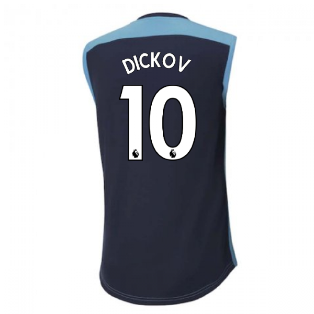 Click to view product details and reviews for 2020 2021 Manchester City Puma Sleeveless Shirt Blue Dickov 10.