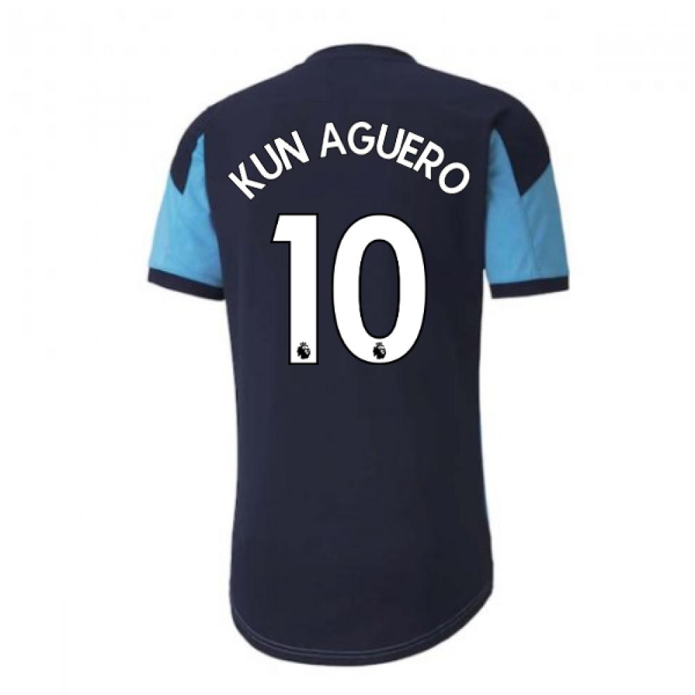 Click to view product details and reviews for 2020 2021 Manchester City Training Shirt Light Blue Kids Kun Aguero 10.