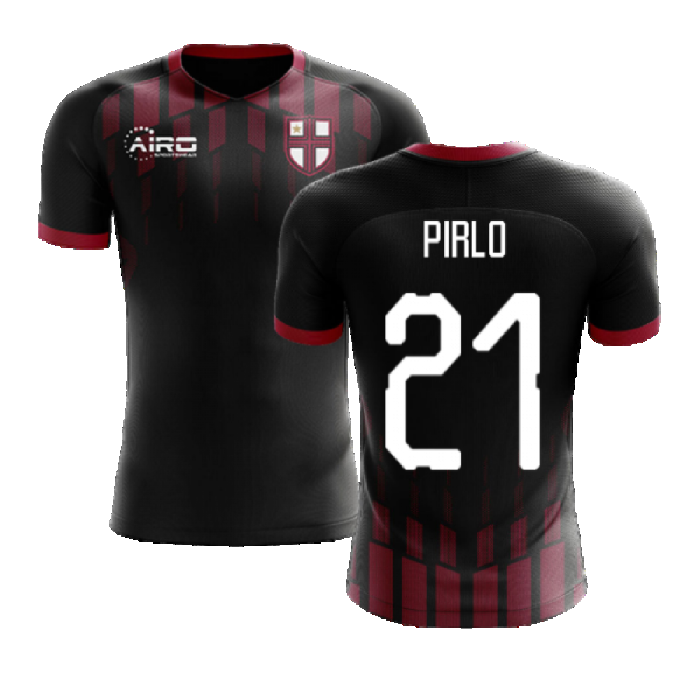 2023-2024 milan pre-match concept football shirt (pirlo 21)