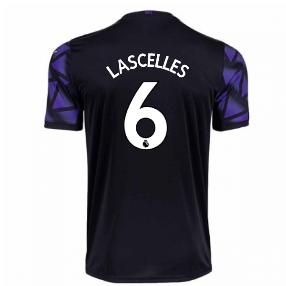 '20-'21 Newcastle Third Football Shirt (Lascelles 6) Polyester Jamaal Lascelles Made By: Puma Men's Purple Large