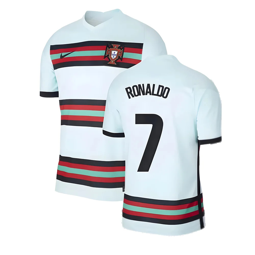 Nike (S) 2020-2021 Portugal Away Football Shirt (Ronaldo 7) - Image 2
