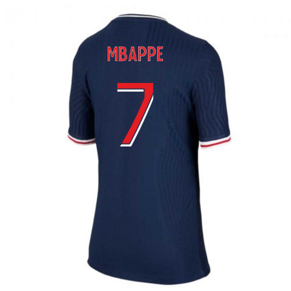 2020-2021 PSG Home Vapor Match Nike Shirt (Kids) (MBAPPE 7)