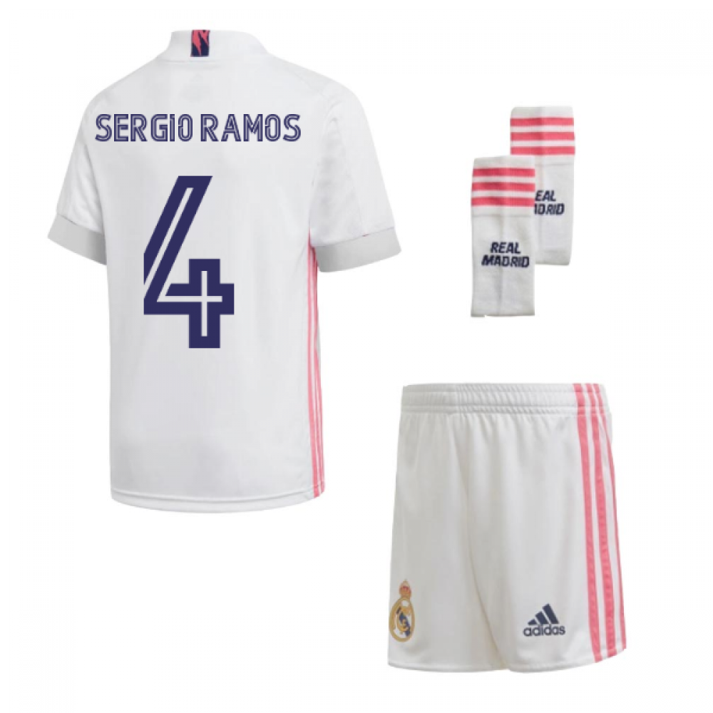 Click to view product details and reviews for 2020 2021 Real Madrid Adidas Home Mini Kit Sergio Ramos 4. Click to view product details and reviews for 2020 2021 Real Madrid Adidas Home Mini Kit Sergio Ramos 4.