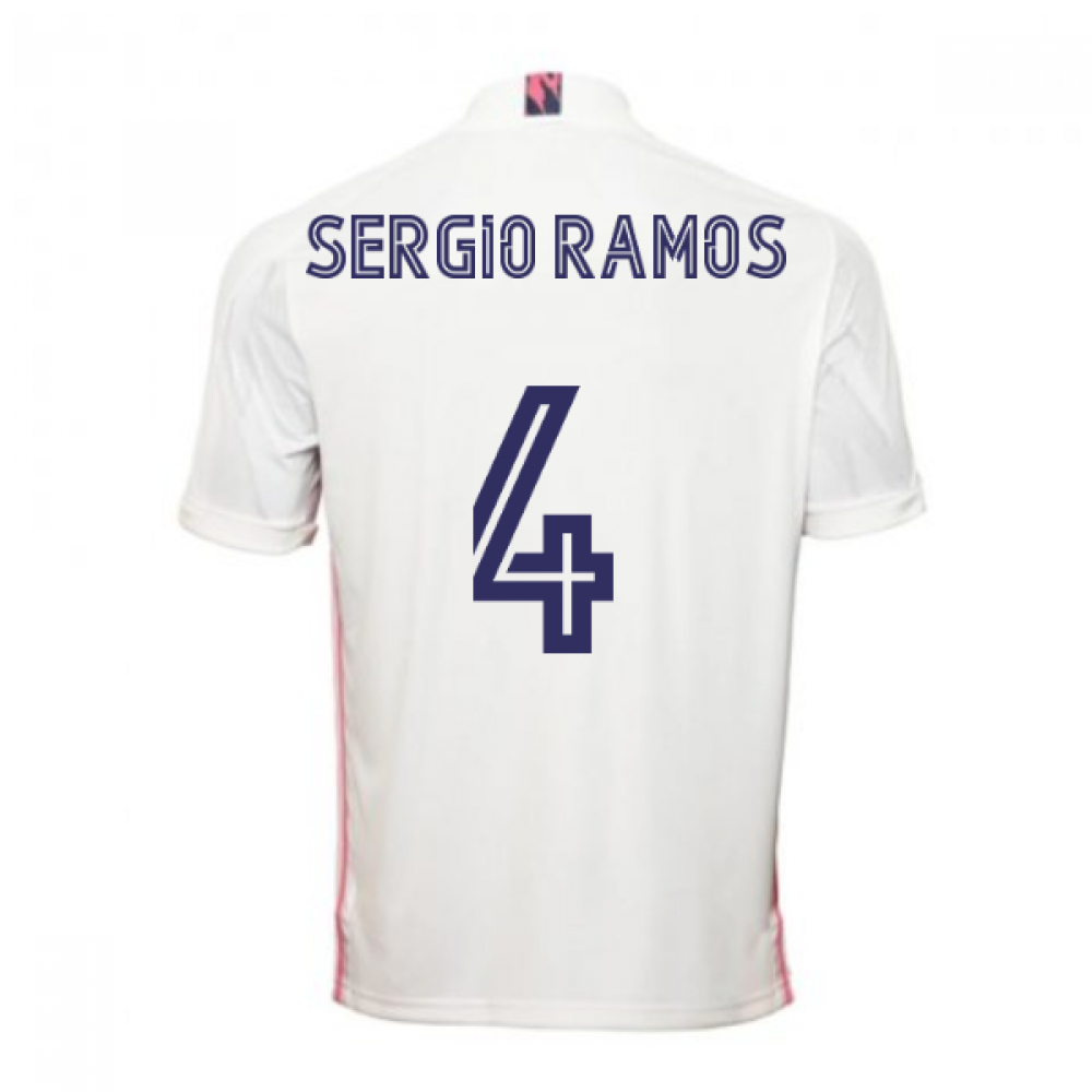 Click to view product details and reviews for 2020 2021 Real Madrid Adidas Home Shirt Kids Sergio Ramos 4.