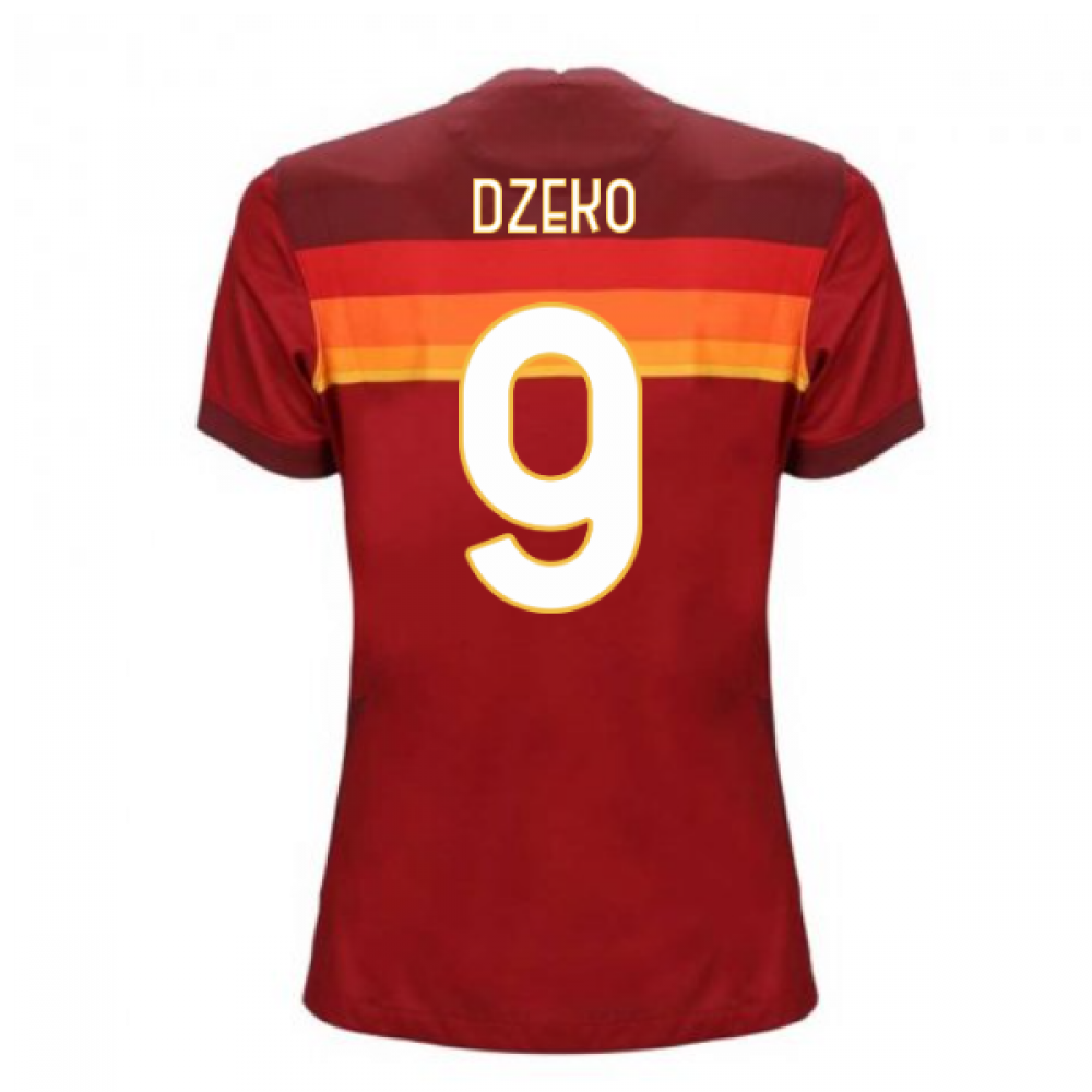 Click to view product details and reviews for 2020 2021 Roma Home Nike Ladies Shirt Dzeko 9.