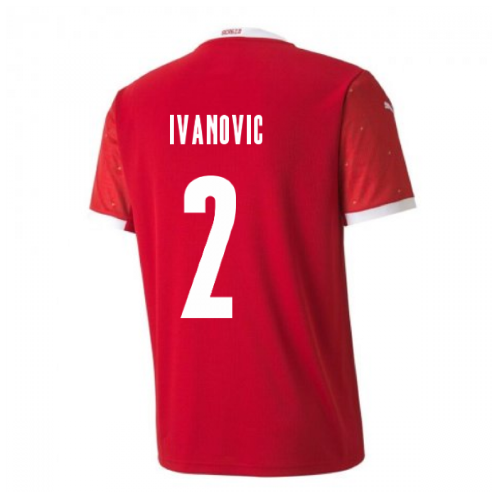 Click to view product details and reviews for 2020 2021 Serbia Home Puma Football Shirt Kids Ivanovic 2.