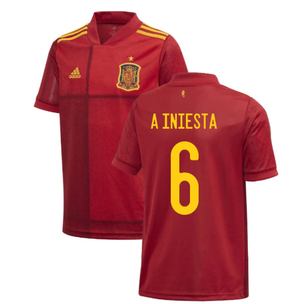 Click to view product details and reviews for 2020 2021 Spain Home Adidas Football Shirt Kids A Iniesta 6. Click to view product details and reviews for 2020 2021 Spain Home Adidas Football Shirt Kids A Iniesta 6.