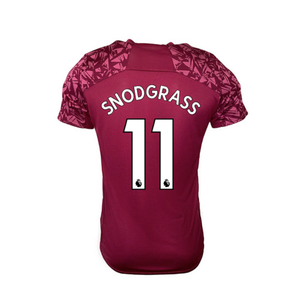 Click to view product details and reviews for 2020 2021 West Ham Training Shirt Claret Snodgrass 11.