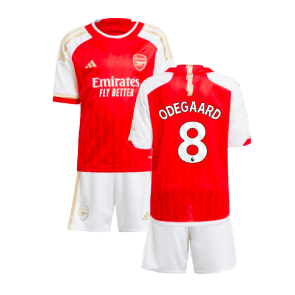 Boutique Maillot de Foot Arsenal (ODEGAARD #8) 2022/23 Exterieur Pas Chere