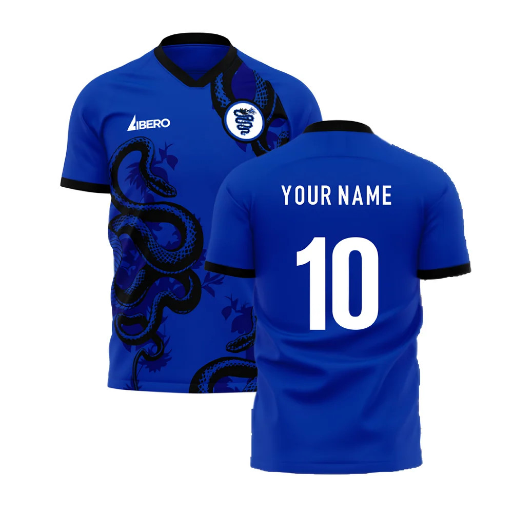 '25-'26 Inter Training Concept Football Kit (Libero) (Your Name) Polyester Inter Milan Made By: Libero Sportswear Men's Blue 4XL