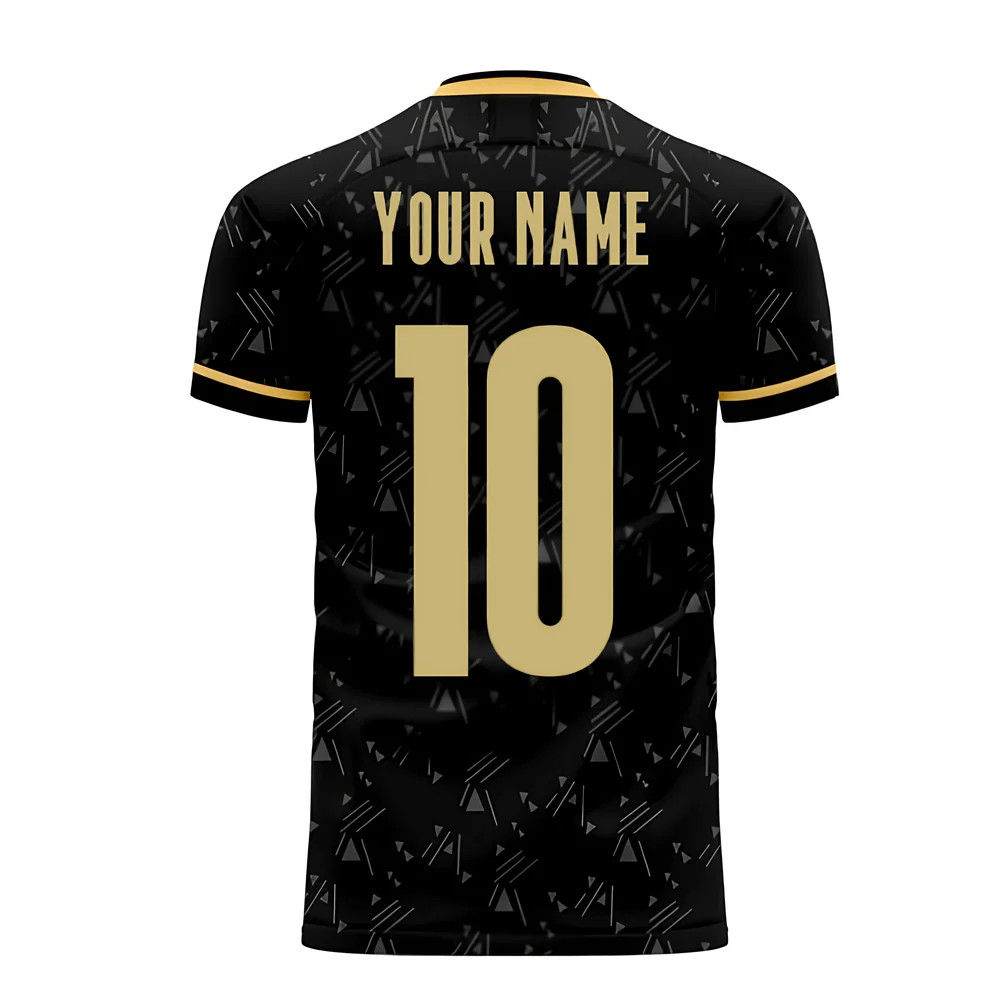 '25-'26 Liverpool Away Concept Football Kit (Libero) (Your Name) Polyester Made By: Libero Sportswear Men's Black Xxl