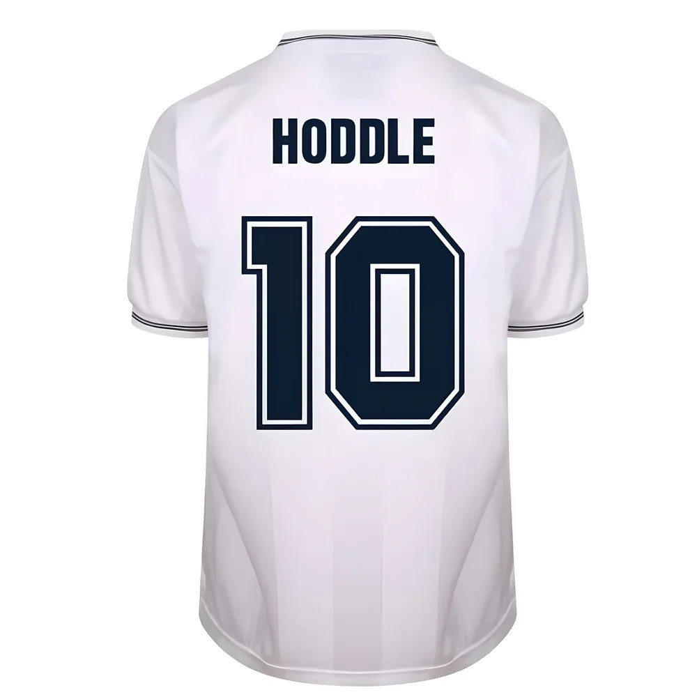 Tottenham Hotspur 1984 Uefa Cup Final Shirt (Hoddle 10) Polyester Made By: Score Draw Men's White Medium