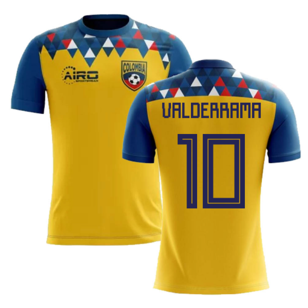 Click to view product details and reviews for 2020 2021 Colombia Concept Football Shirt Valderrama 10.