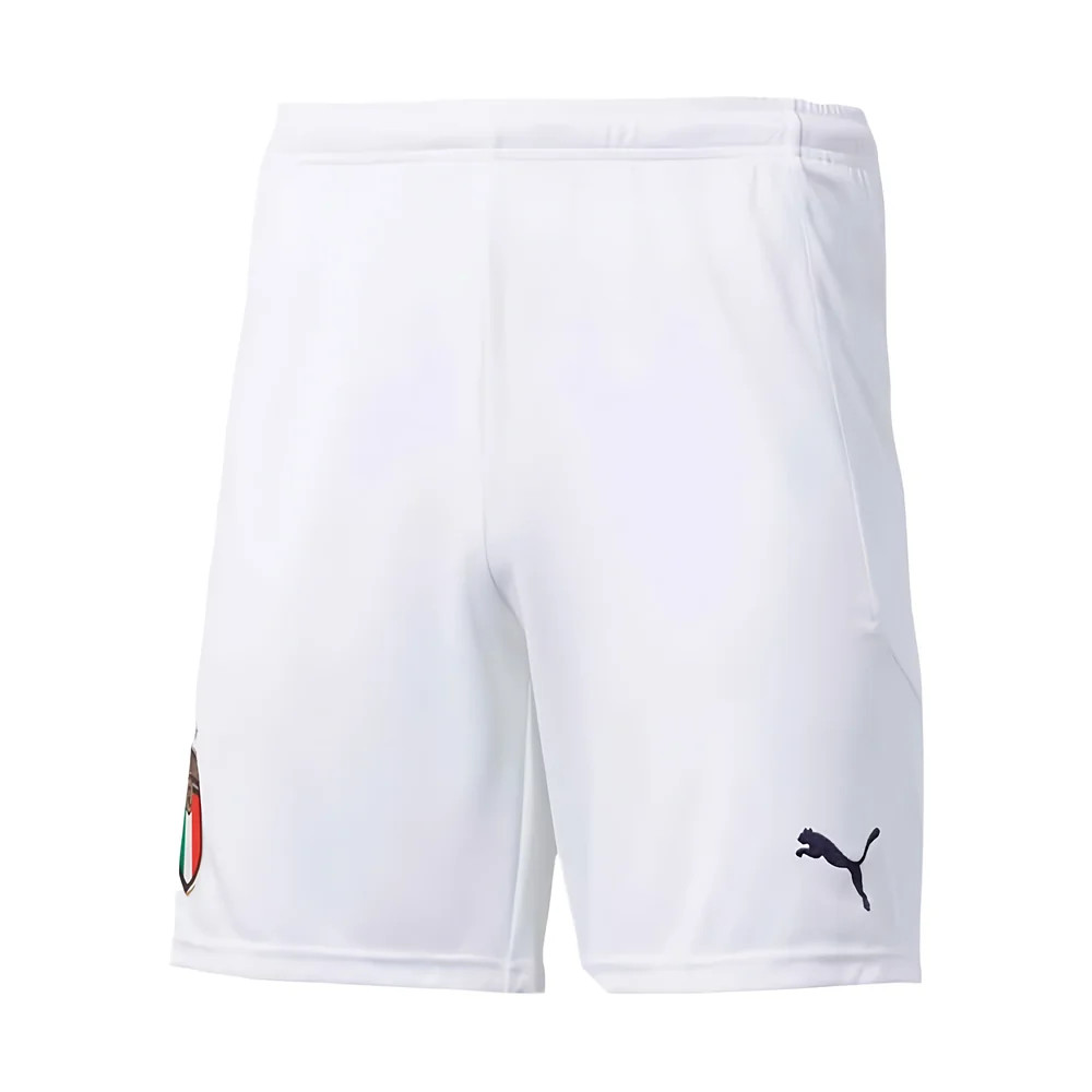 '20-'21 Italy Home Shorts (White) Polyester Made By: Puma Men's White Xxl