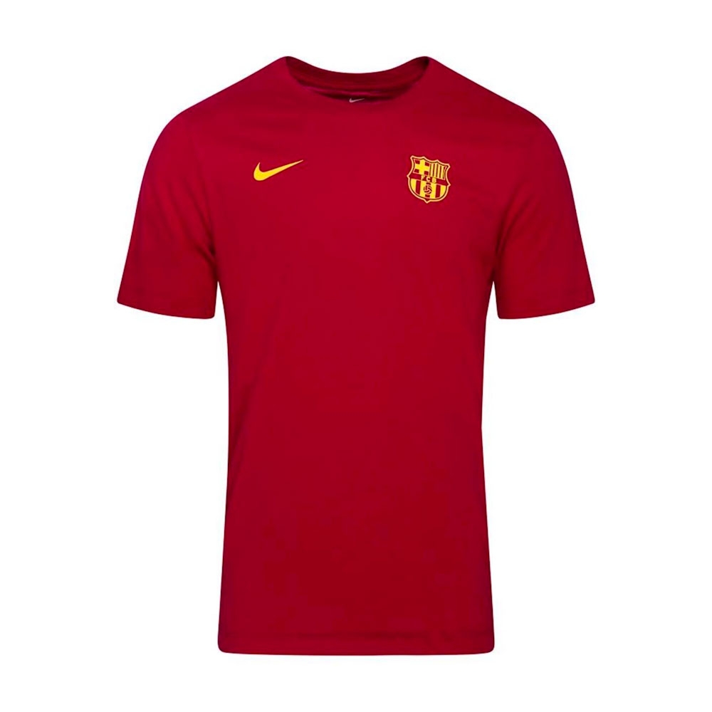 Click to view product details and reviews for 2020 2021 Barcelona Dry Core Match Tee Red.