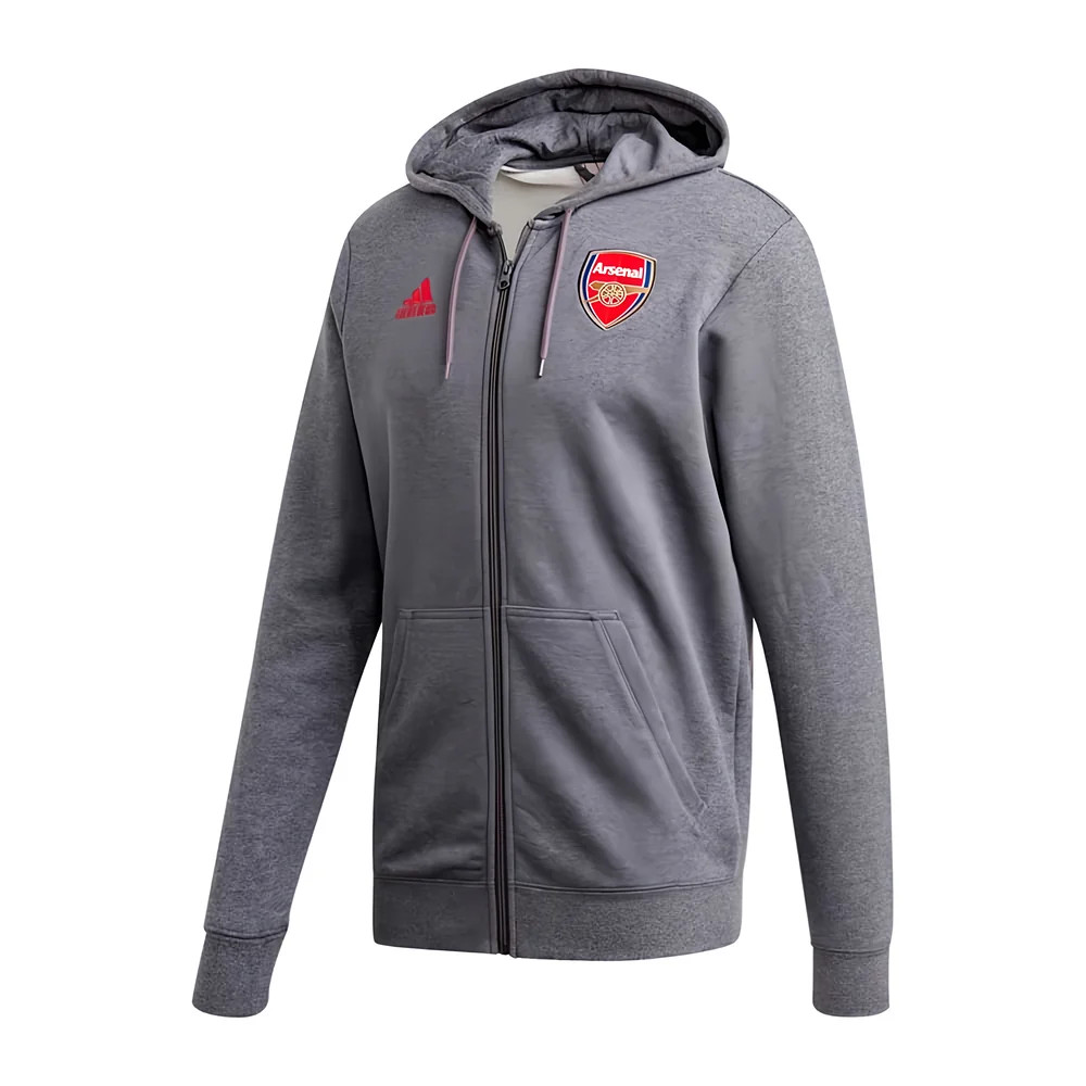 Click to view product details and reviews for 2020 2021 Arsenal 3s Full Zip Hoody Dark Grey.