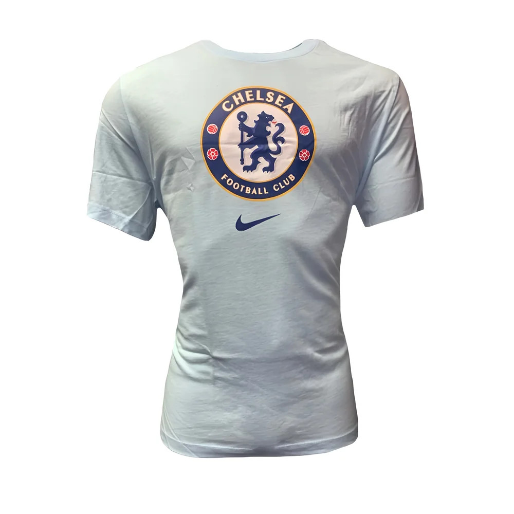 Click to view product details and reviews for 2020 2021 Chelsea Evergreen Crest Tee Sky Blue.