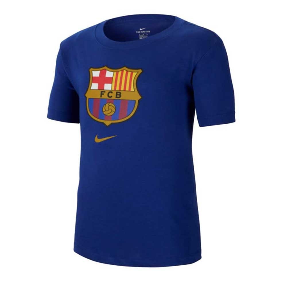 Click to view product details and reviews for 2020 2021 Barcelona Evergreen Crest Tee Blue.