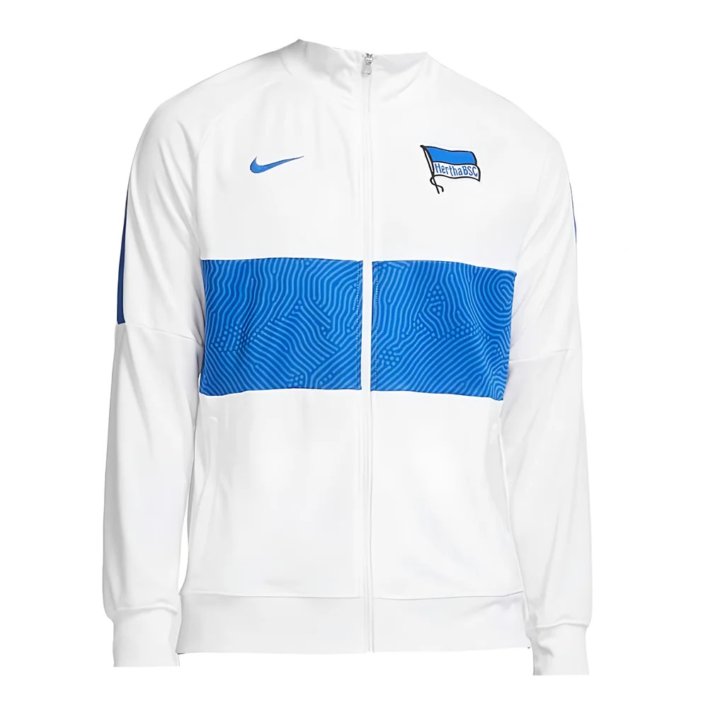 Click to view product details and reviews for 2020 2021 Hertha Berlin I96 Anthem Jacket White.