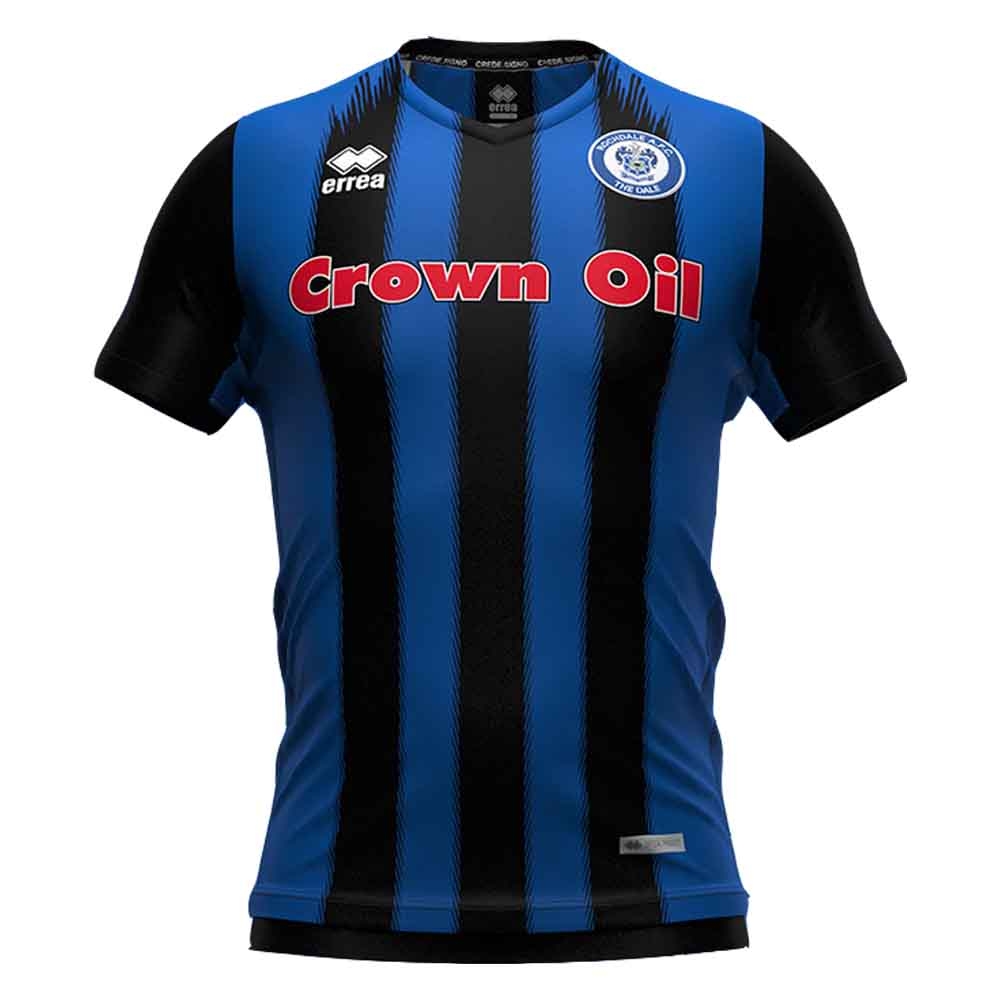 Click to view product details and reviews for 2020 2021 Rochdale Errea Home Football Shirt. Click to view product details and reviews for 2020 2021 Rochdale Errea Home Football Shirt.