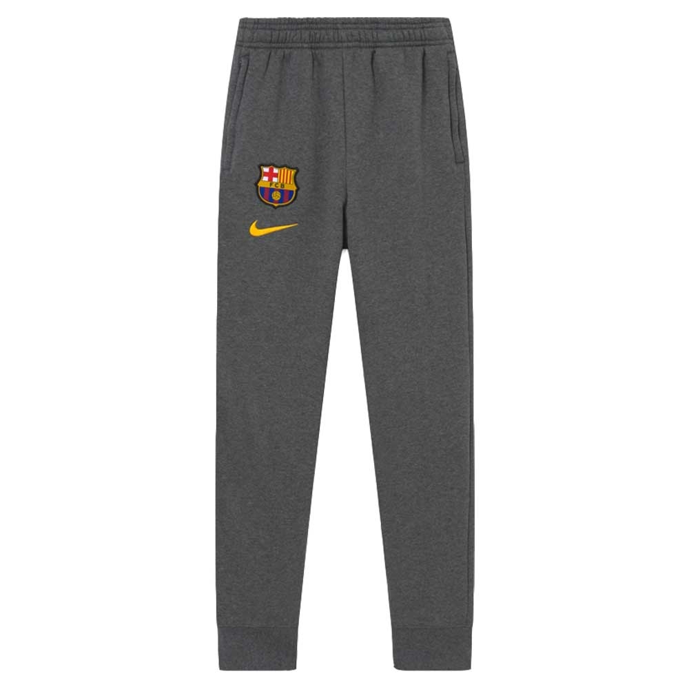Click to view product details and reviews for 2020 2021 Barcelona Fleece Pants Charcoal Kids.