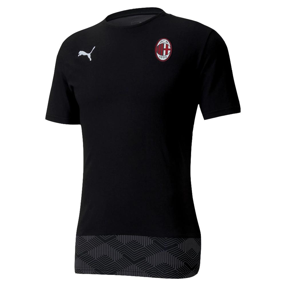 Click to view product details and reviews for 2020 2021 Ac Milan Casuals Tee Black.