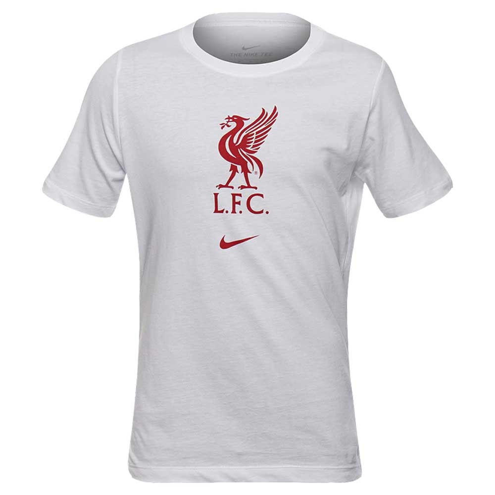 Click to view product details and reviews for 2020 2021 Liverpool Evergreen Crest Tee White Kids.