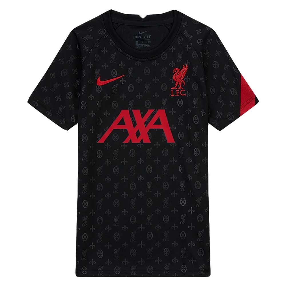Click to view product details and reviews for 2020 2021 Liverpool Pre Match Training Shirt Black.