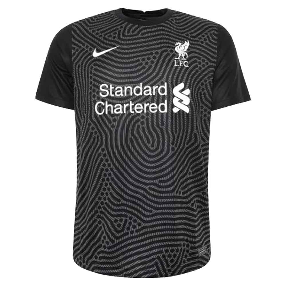 Black liverpool goalkeeper top Clearance