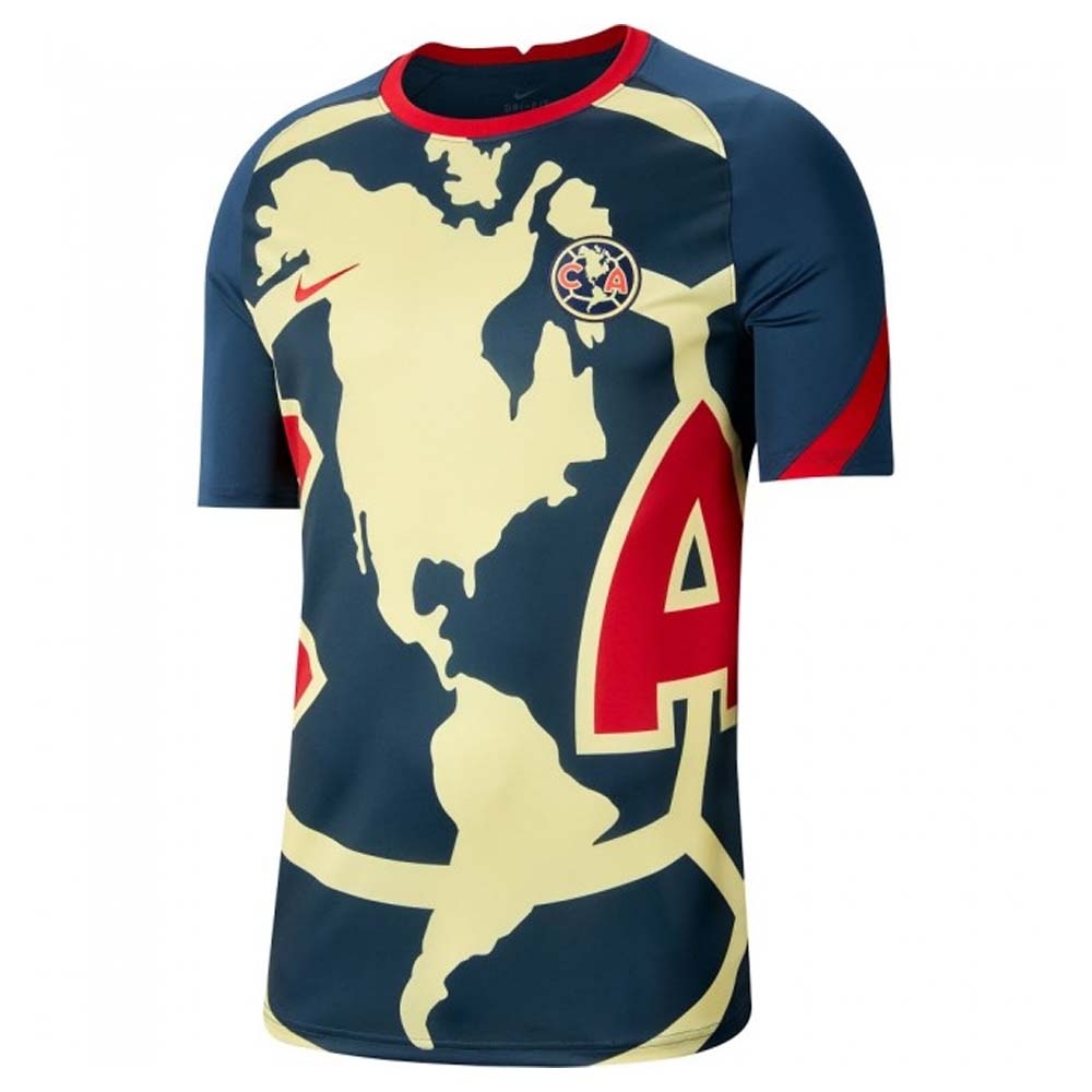 Sporting Goods New 21 Club America Training Wear Soccer Jersey Man Football Shirt S 2xl Com