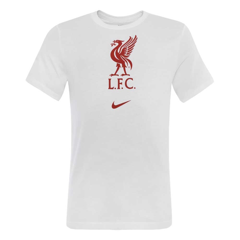 Click to view product details and reviews for 2020 2021 Liverpool Evergreen Crest Tee White.